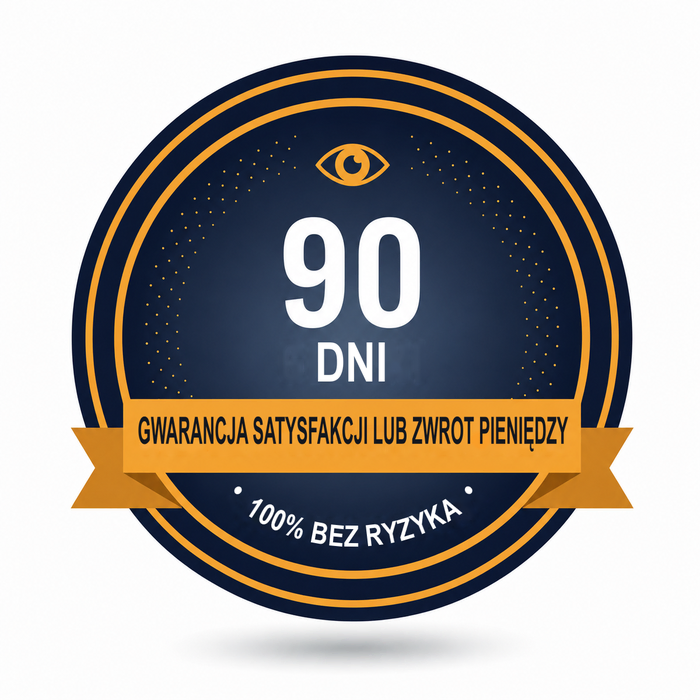 90-dniowa gwarancja satysfakcji lub zwrotu pieniędzy